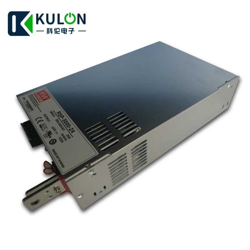Оригинальный MEAN WELL RSP 3000 24 3000W 125A 24V ac/dc источник питания meanwell с функцией PFC для