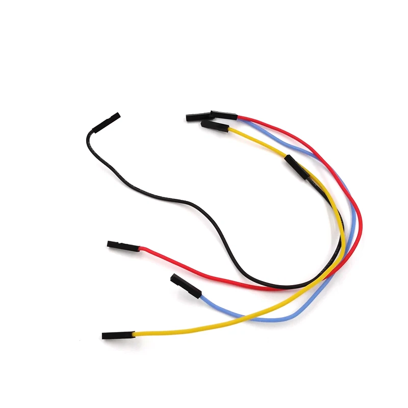 40 шт./лот кабель Dupont 20 см мягкий силиконовый провод 24AWG 1 контактный переходник