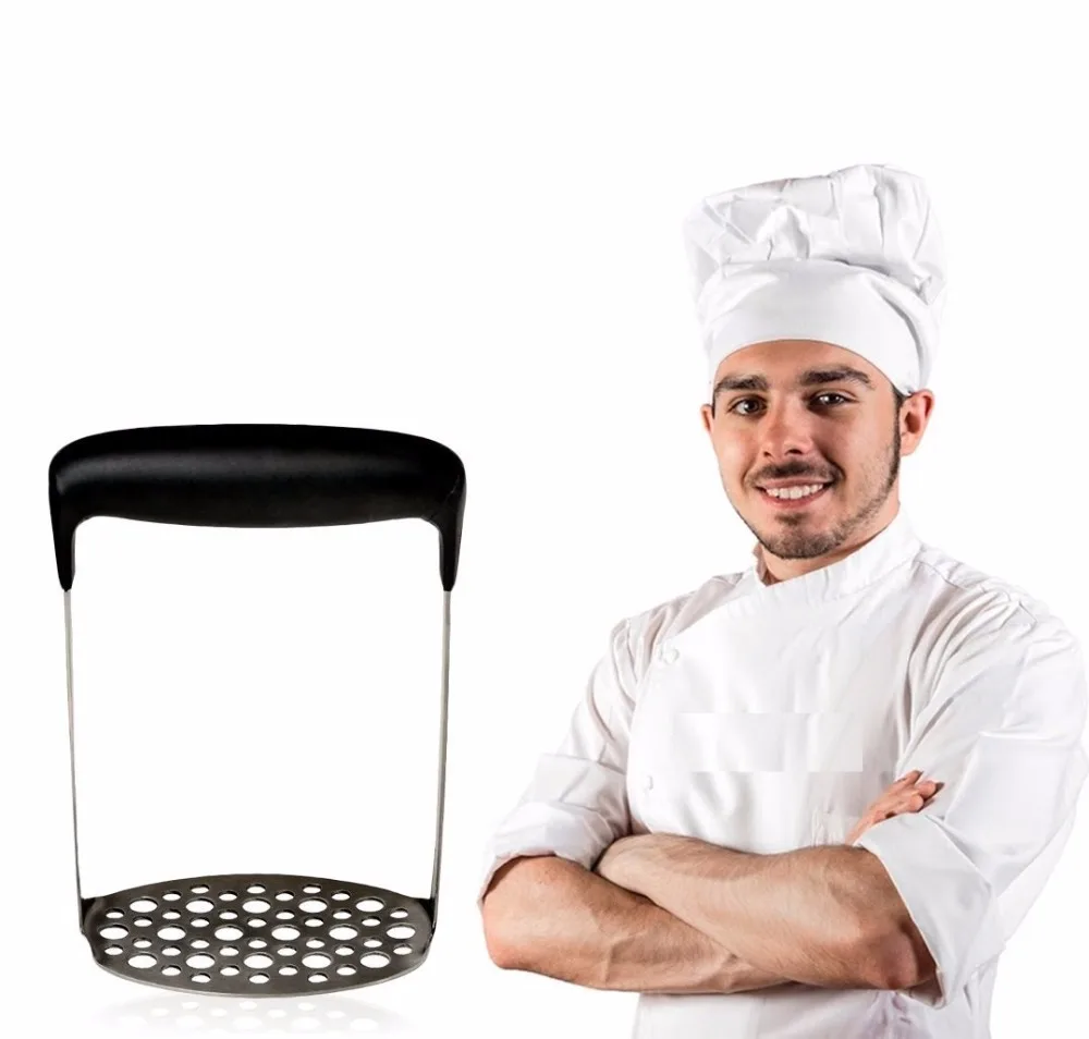 Бесплатная доставка из нержавеющей стали картофеля пресс для Ricer Сверхмощная