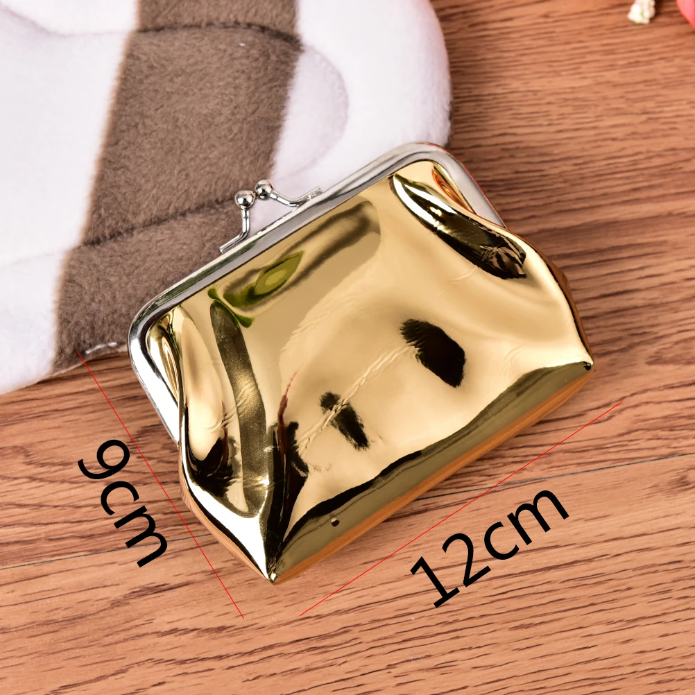 

1PCS New Arrival Coin Purse PU Mirror Surface Wallet Coin Pouch Children Purse Holder Coin Wallet 3Colors