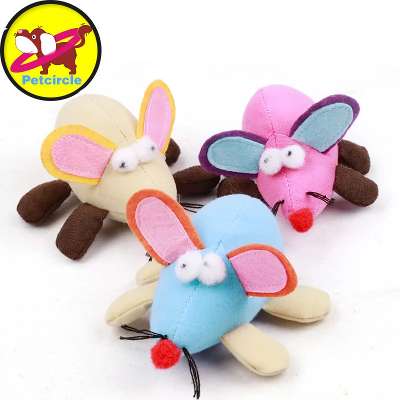 Натуральная petcircle собаку Cat игрушки Щенок плюшевые мыши может поколебать