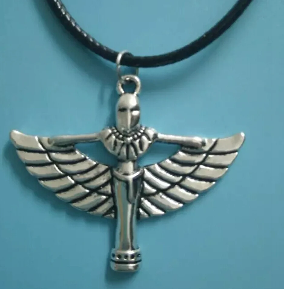 10 шт. Древний Египет серия &quotThe Eye of Horus Anubis Hathor Tefnut Goodness Cleopatra&quot кожаное ожерелье модные ювелирные изделия