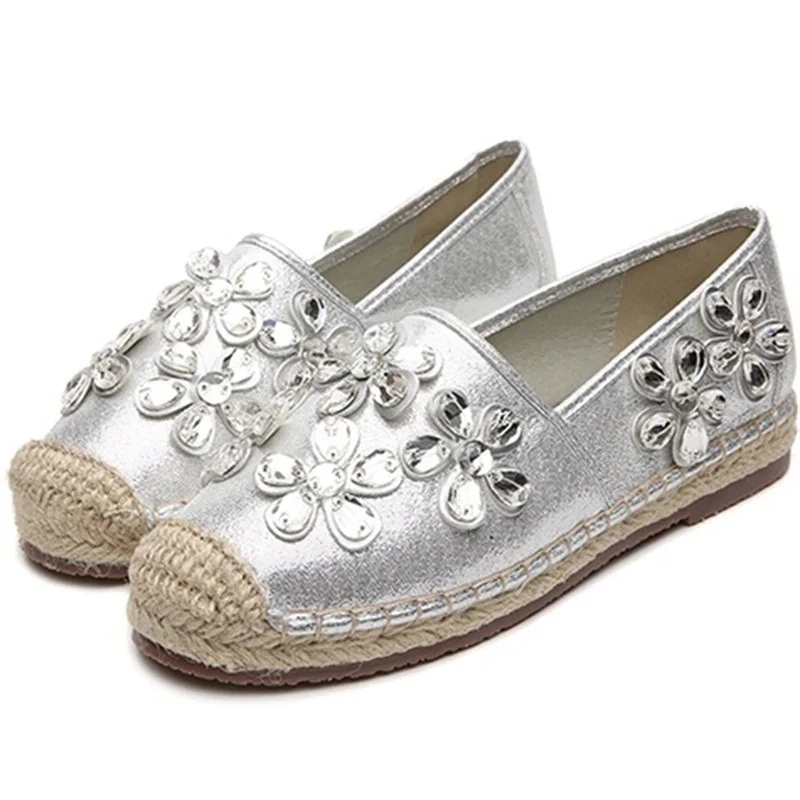 Ручной сшиты туфли без каблука &quotрыбачьи&quot женщина горный хрусталь plum оксфорды