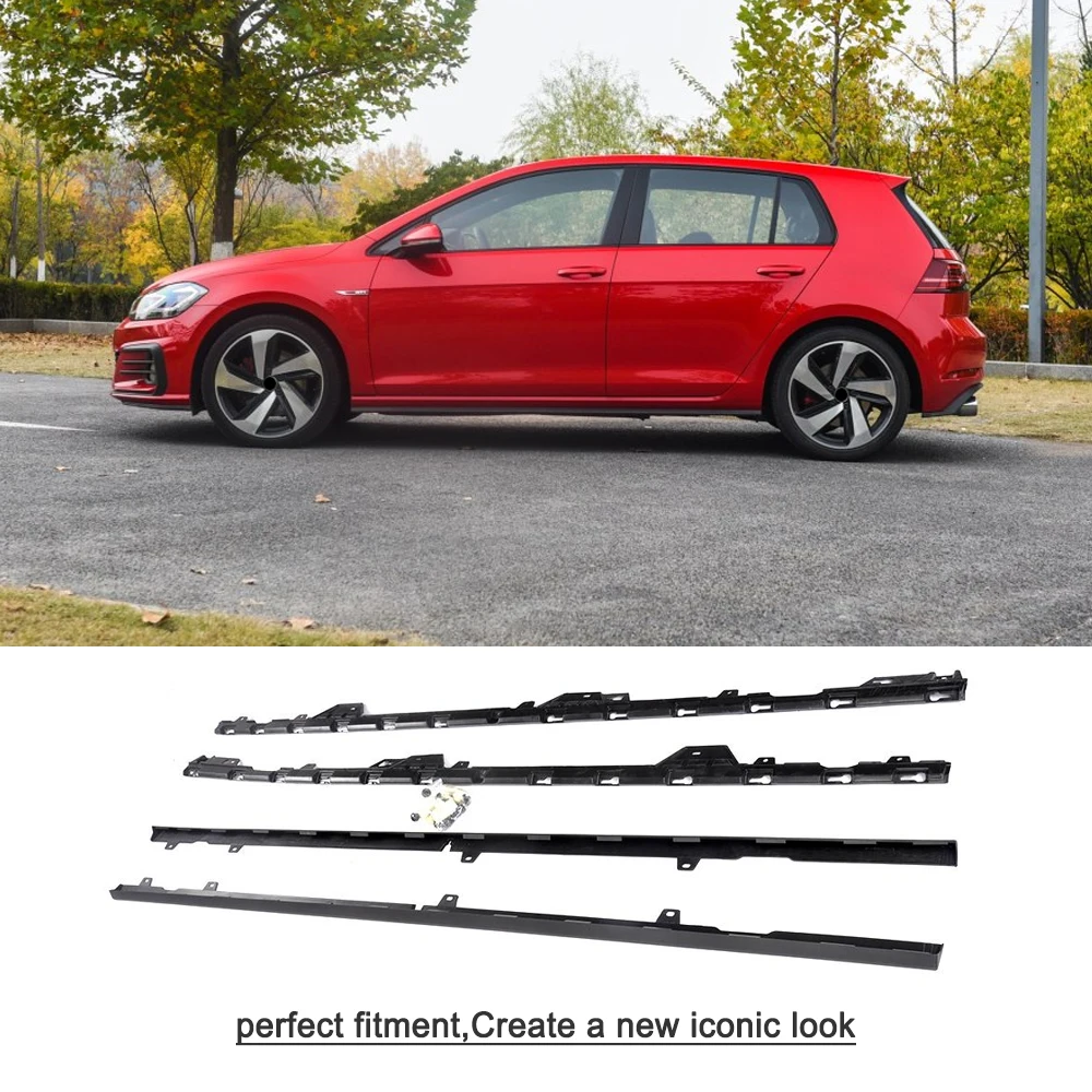 4 шт. защитные накладки на дверь для Volkswagen VW GOLF 7 5 R Line Hatchback 2014 2018|Наклейки