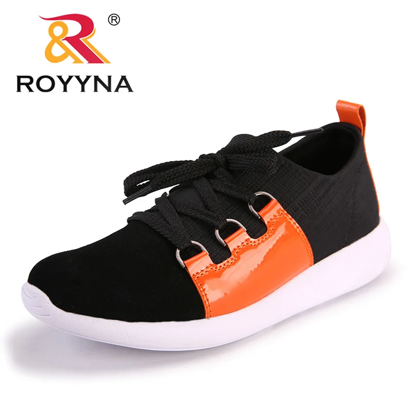 ROYYNA/новые женские кроссовки в классическом стиле, Женская Удобная Обувь На Шнуровке, женская повседневная обувь из микрофибры, легкая
