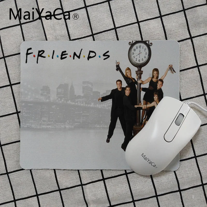 Винтажный крутой коврик для мыши MaiYaCa ТВ шоу друзей удобный маленький игровой