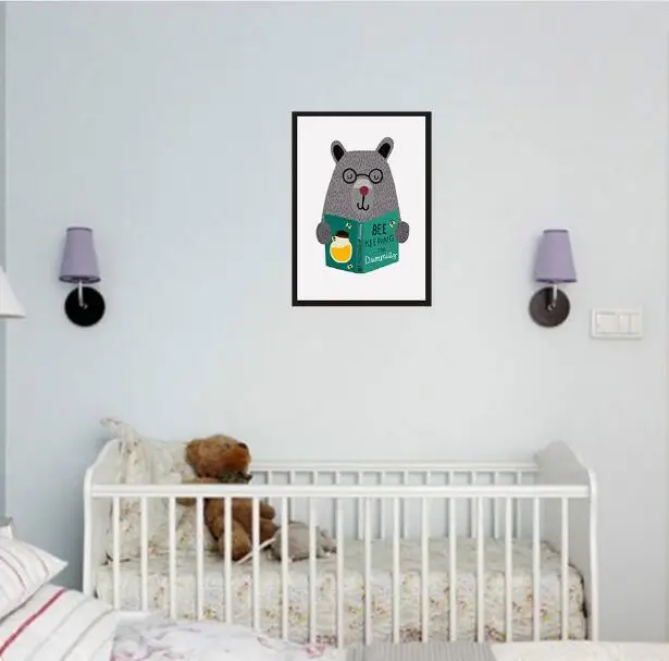Картина на холсте Мишка Тедди для детской комнаты|wall pictures|pictures for kidspictures kids room |
