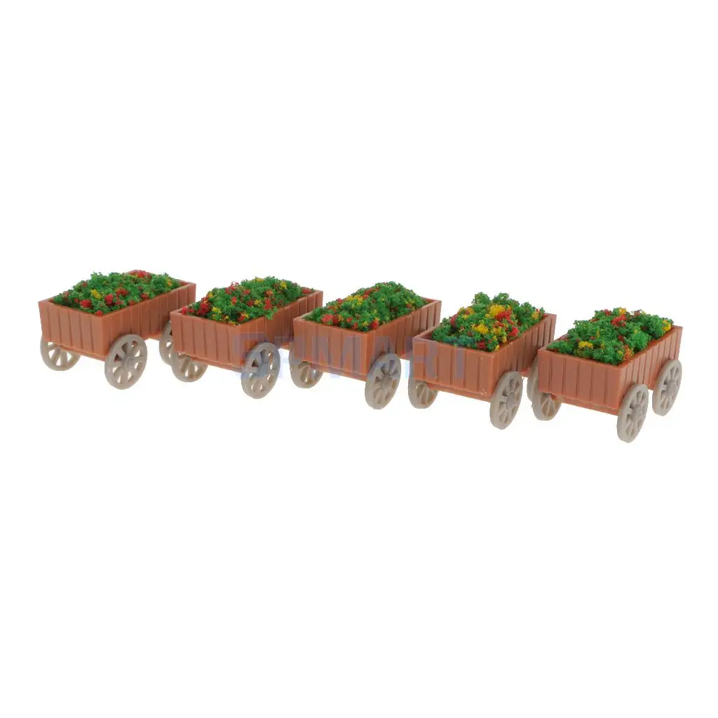 5 шт. модель Flowerbed Park Garden Railway Border Parterre 1:50 O Scale | Игрушки и хобби