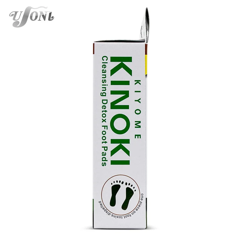 Розничная упаковка, 10 Коробки Очищение Ноги Вытрезвителя подушечки kinoki для очищения зарядить ваше тело(1 лот = 10 коробка = 200 шт = 100 шт пластырей+ 100 шт. клей