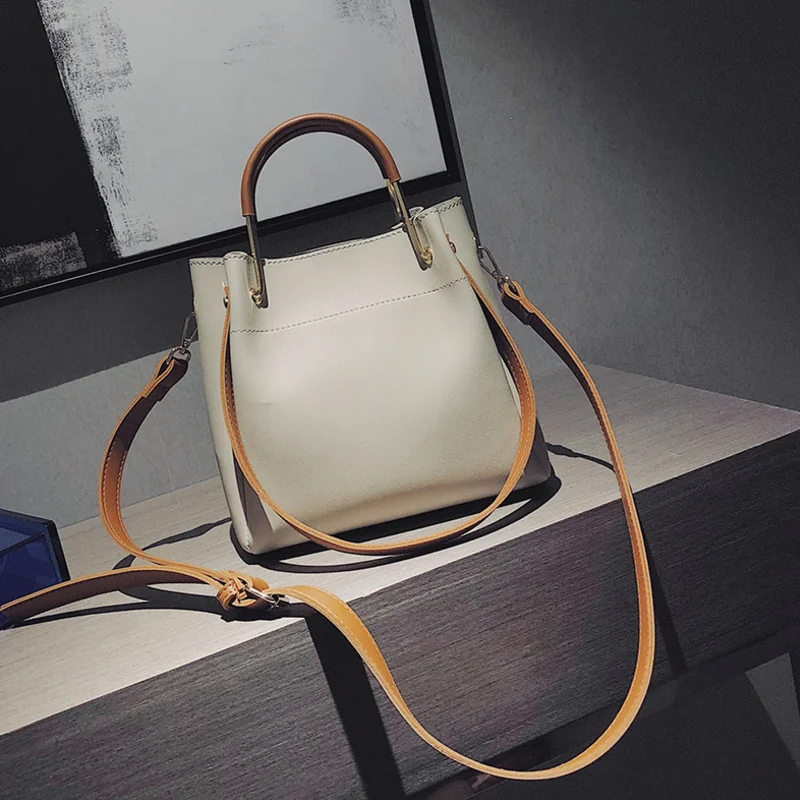 Autumn and winter fashion various match shoulder bag Korean version of messenger bucket handbag | Багаж и сумки