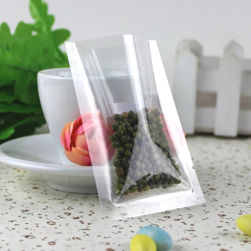 Leotrust 100 шт. прозрачный вакуумный мешок с открытым верхом пластиковая упаковка для