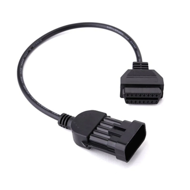 Для Opel 10Pin OBDII кабель удлинитель для OBD2 16Pin Женский Диагностический разъем OBD 10 Pin