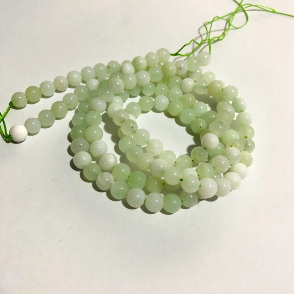 

Wholesale A Quality Natural Green Opal Bead 6MM 8MM 10MM 12MM Round Gem Stone Loose Beads ,1string of 15.5"