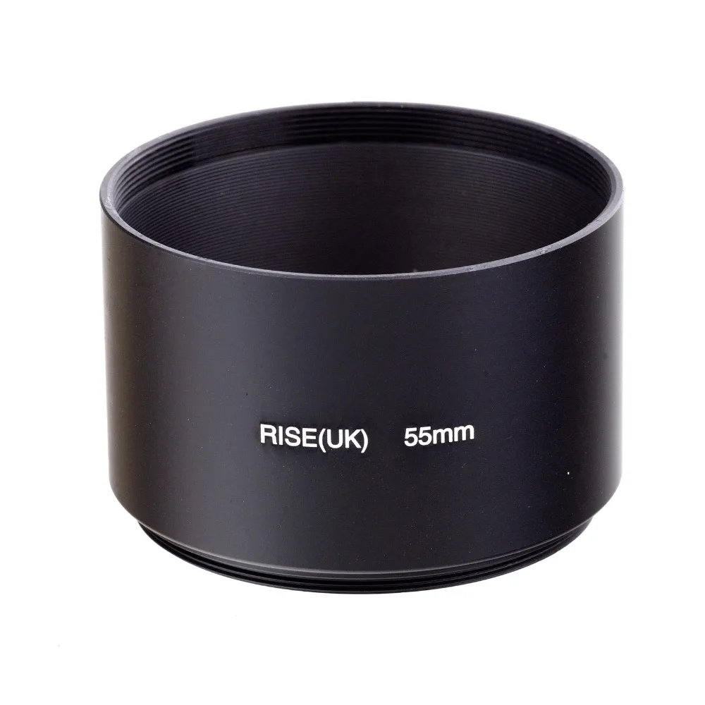 

Professional 55mm Universal Metal Tele Lens Hood Shade Amount Screw in for Canon Nikon Pentax Sony