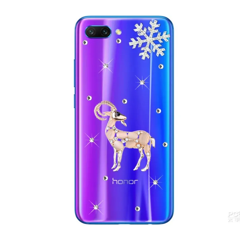 Чехол для телефона Honor 10 9 9X 8S 8A 8C 8X Bling Diamond Huawei P20 P30 Pro P Smart Y9 Y5 Y6 pro 2019 Y7 Prime Mate 20 lite |