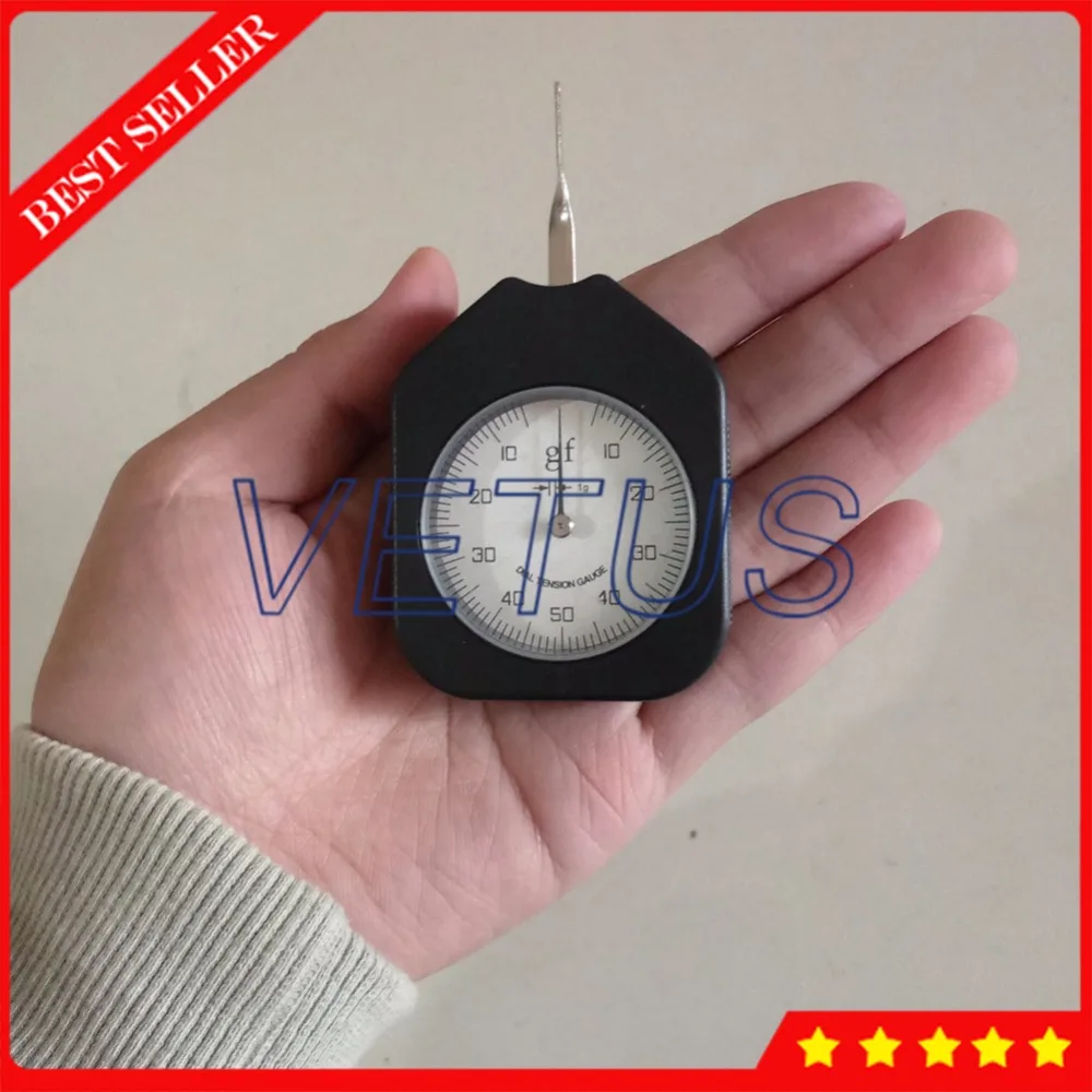 ATG-50-1 с одним указателем Tensiometer цена с 50 г циферблат измеритель напряжения тестер