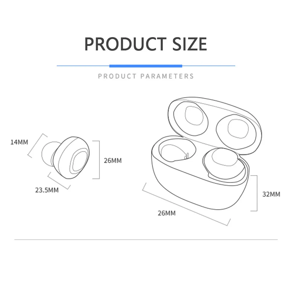 KISSCASE 5.0/4.2 Wireless Bluetooth Earphone 3D Stereo Running Sports Earbuds Gaming Headset For All SmartPhone Game | Электроника