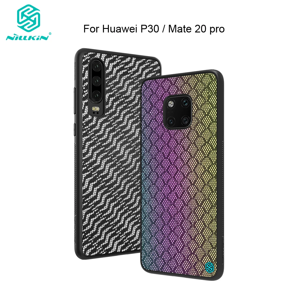 Оригинальный блестящий жесткий чехол Nillkin из поликарбоната для Huawei Mate 20 Pro/P30 с