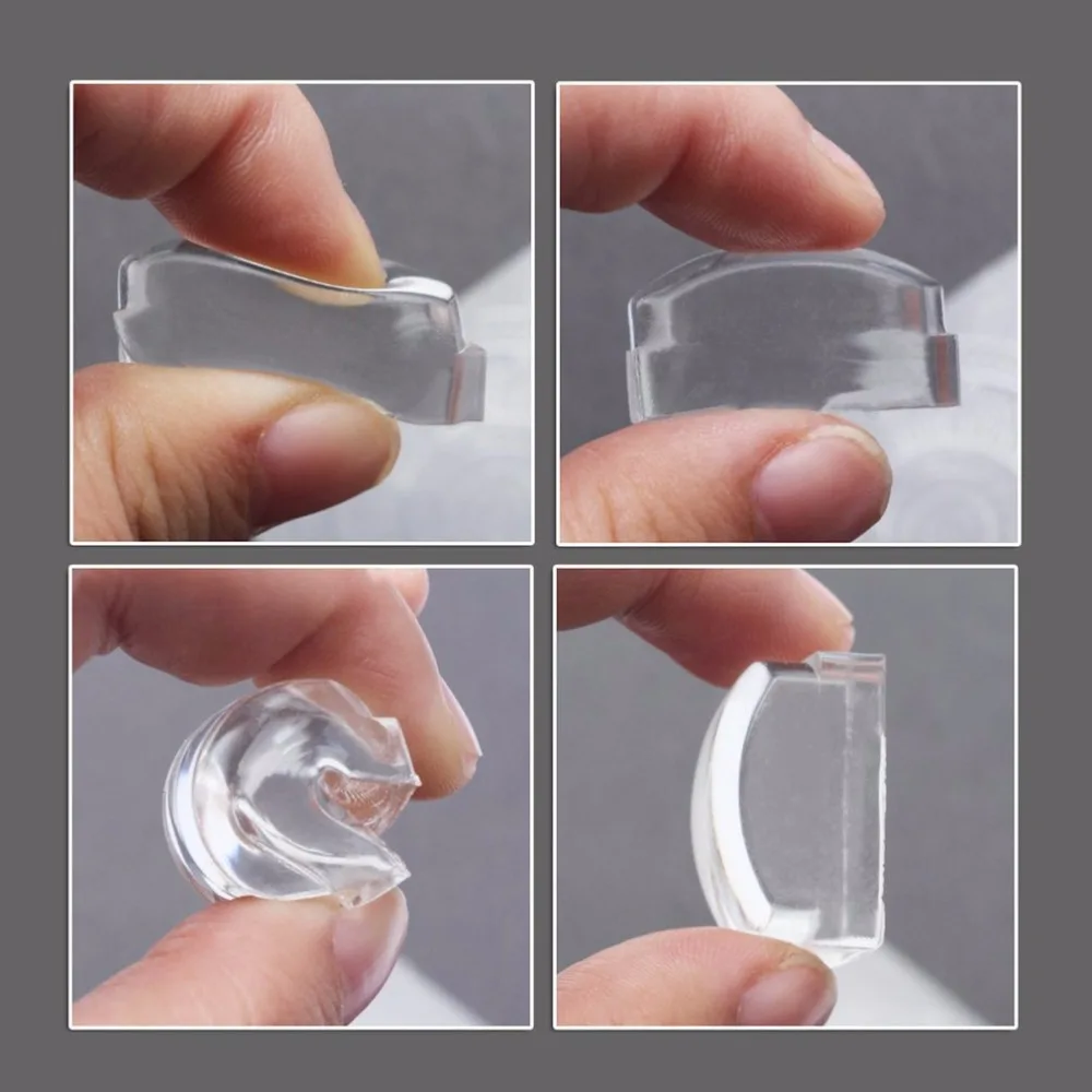 2 шт./компл. прозрачный штамп для ногтей Nail Art прозрачные силиконовые штампа Для