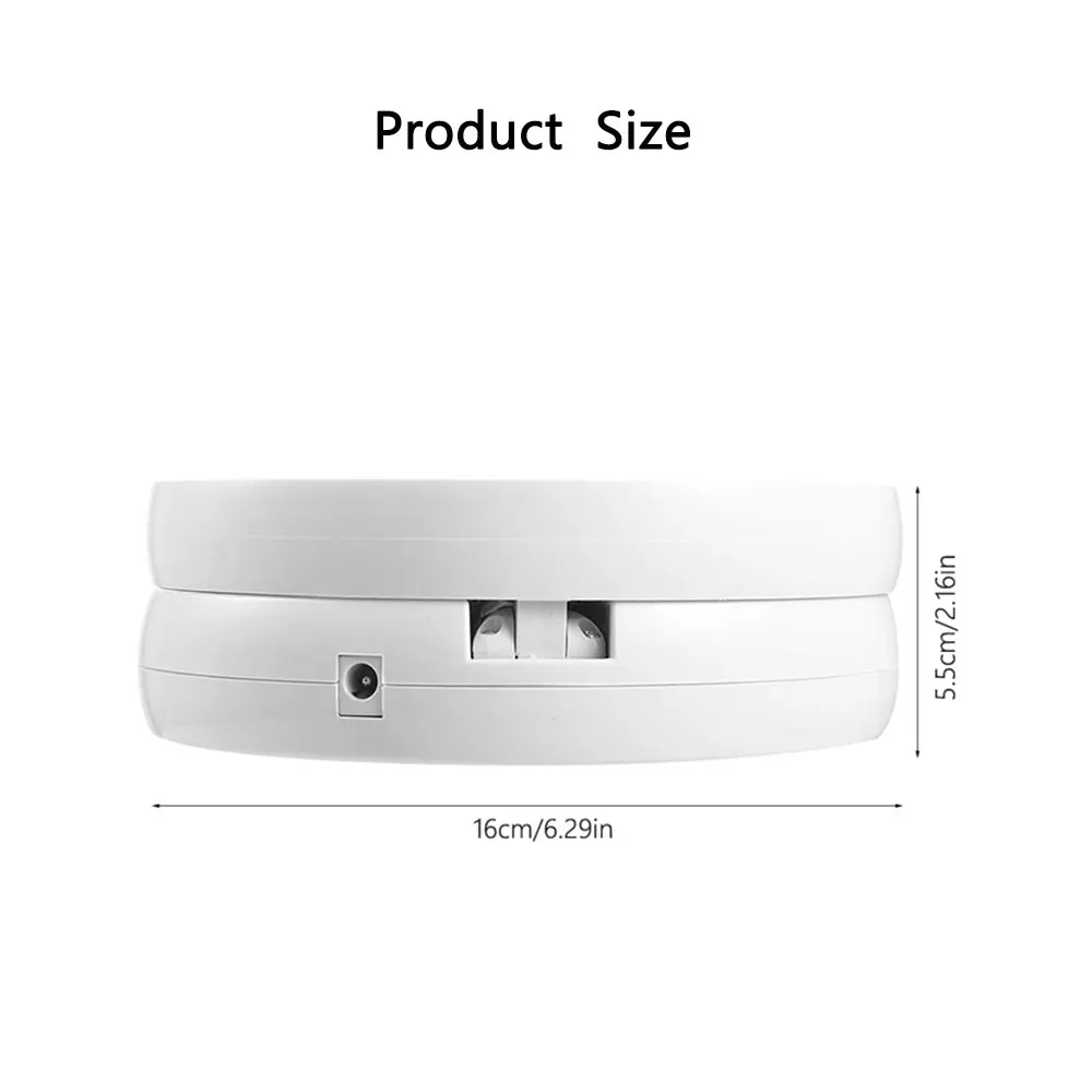Светодиодный складной зеркальный светильник 10X увеличительное зеркало для макияжа лампа портативный USB/Аккумулятор настольная двухсторонняя Косметическая зеркальная лампа MYC