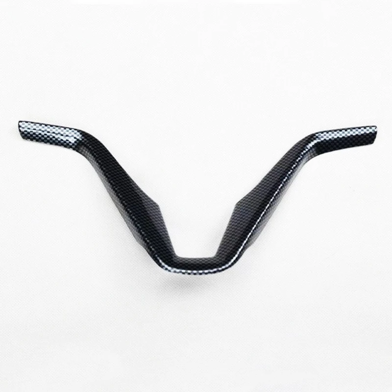 Steering Wheel TOMEFON для hyundai Tucson ABS углеродное волокно краска для внутренней двери окна Bottons AC вентиляционное отверстие на выходе рамка отделка Чехлы для интерьера - Название цвета: Steering Wheel
