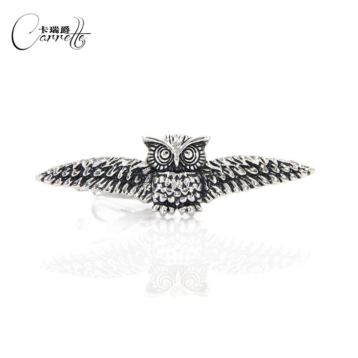 Модный галстук с 3d моделированием в виде совы милые животные Высококачественная