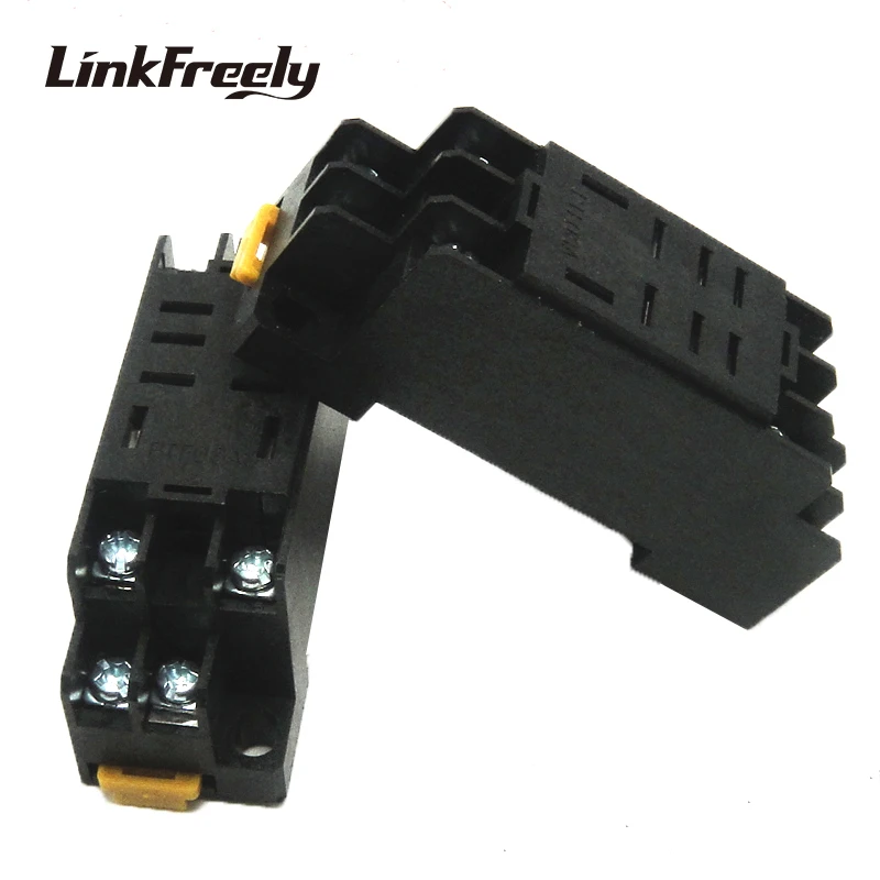 PYF08A Φ 2NO + 2NC 8 контактное реле монтажное базовое держатель розетки для USB HH52P