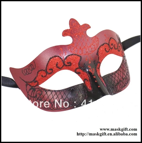 Бесплатная доставка Венеция Италия 2016 красная и черная кровь маска на Хэллоуин