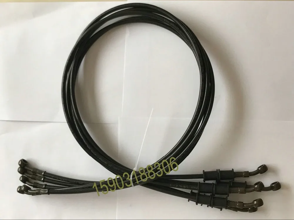 Цветной мотоциклетный шланг из нержавеющей стали 70 см|Тормозные шланги и