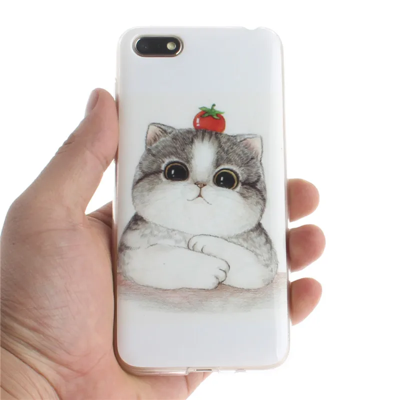Case on Honor 7A 5.45 inch Soft Silicone For Huawei dua-l22 Phone Covers Russian Version Display Bumper |