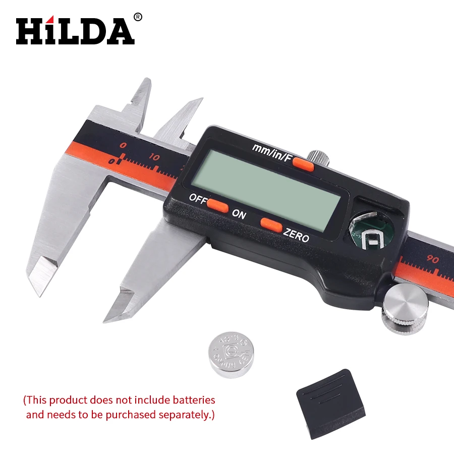 Цифровой штангенциркуль Hilda 150 мм Микрометр электронный цифровой штангенциркуль измерительный инструмент из нержавеющей стали линейка