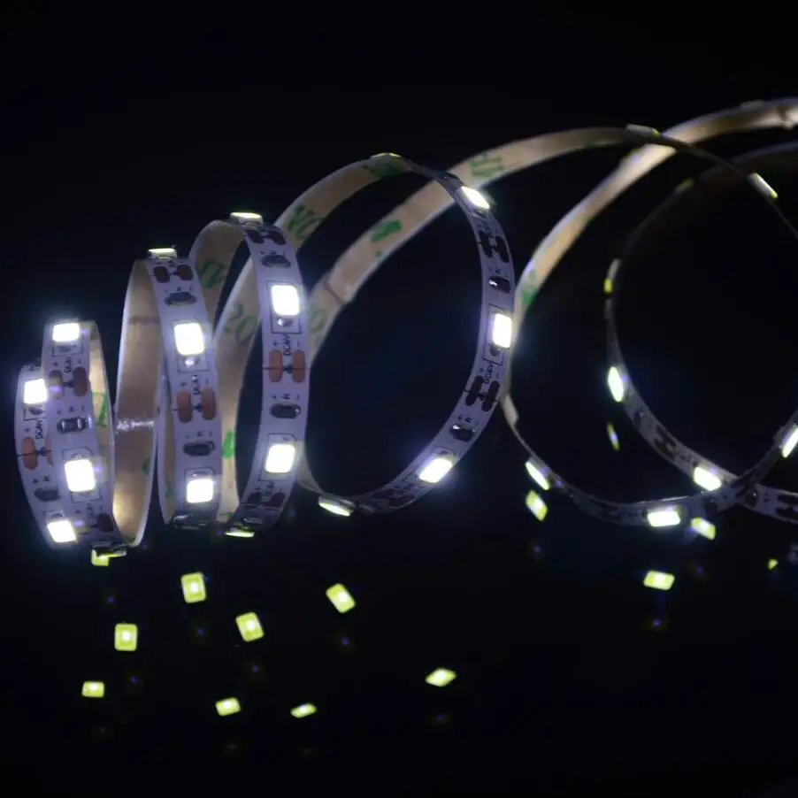 Angcai Новые USB светодиодные ленты светильник для ТВ компьютера 5 мм в 1 м 2835/3528