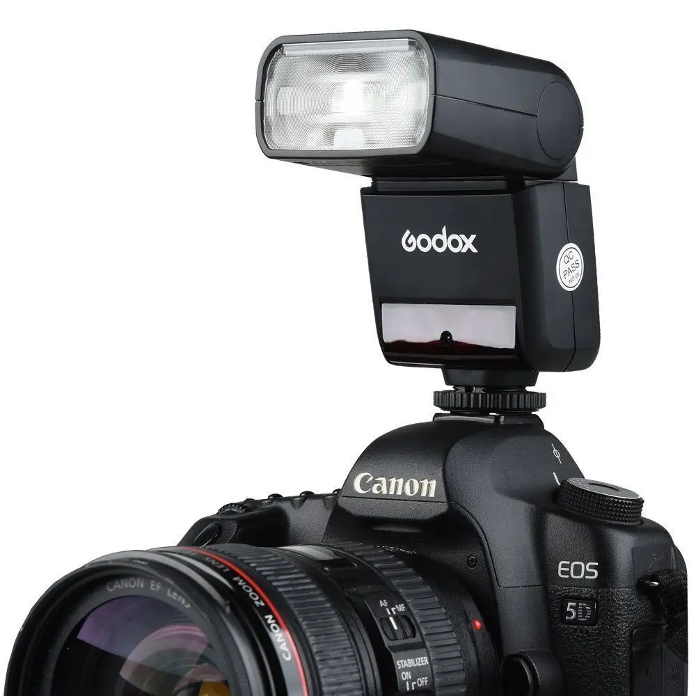 GODOX Mini TT350C TTL HSS max 1/8000s 2 4G Беспроводная система X вспышка с X1T-C передатчиком для