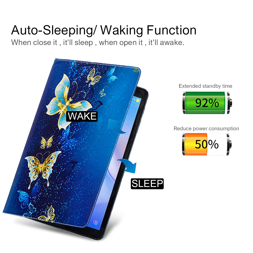 Цветной чехол для samsung Galaxy Tab A2 T595 T590 T597 10,5 чехол для планшета для SM-T590/T595/T597 Магнитный чехол