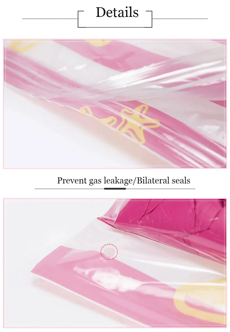 Travelsky 7 Pcs/Set Travel Accessories Clothes Luggage Self-sealing Wash Protection Storage Bag Organizers Bags Free Shipping