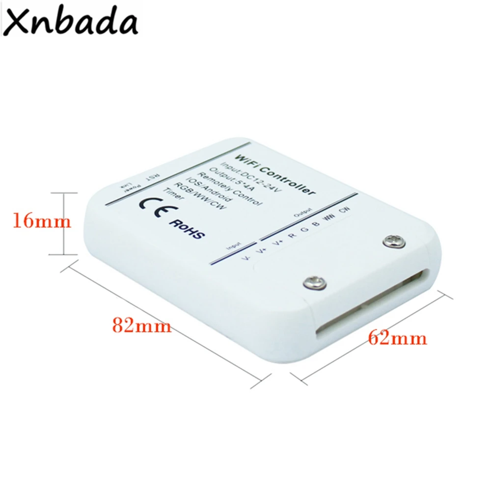 Светодиодный контроллер RGB/RGBW/RGBWW с поддержкой Wi Fi 5 каналов 16 миллионов цветов|led