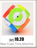 Zcube 3x3x3 56 см Профессиональный Магический кубик голубой светильник Прозрачный светящийся соревновательный скоростной пазл Обучающие кубики для детей