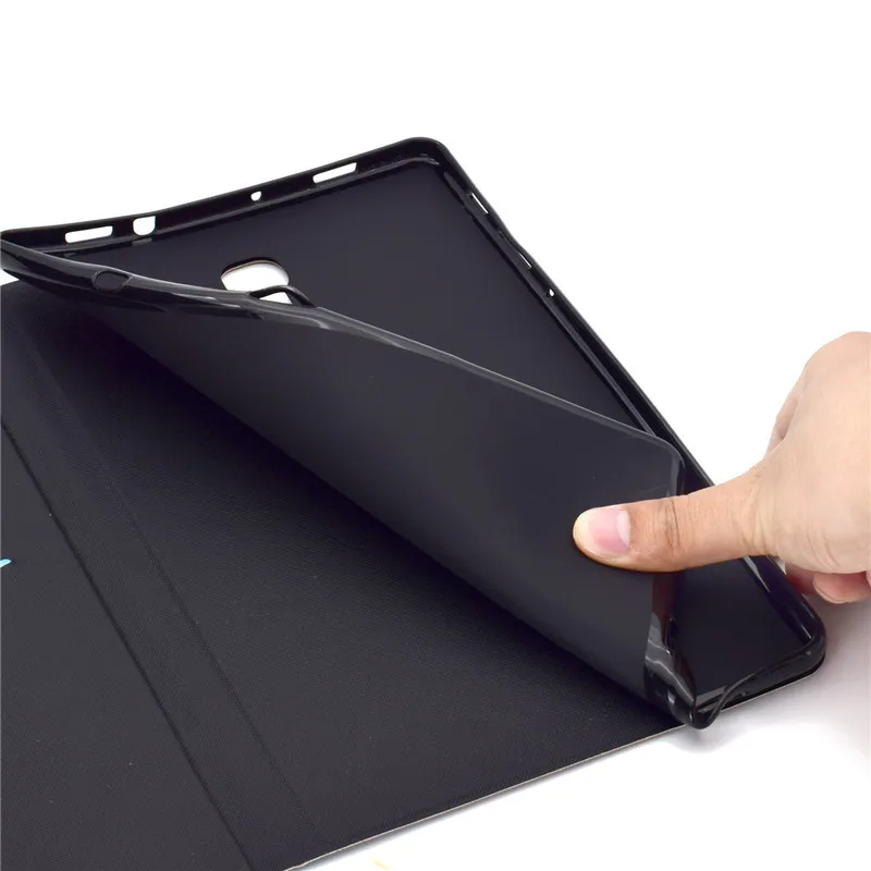 

Wekays For Samsung Tab A2 10.5 2018 T590 Cartoon Leather Stand Case For Samsung Galaxy Tab A 10.5 2018 T590 T595 T597 Cover Case