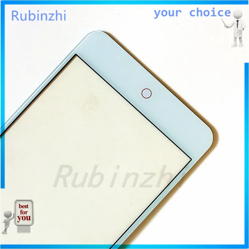 RUBINZHI Mobile Phone Touchscreen Sensor For ZTE Nubia Z11 mini NX529J Z11mini Touch Screen Digitizer Panel with Tape | Мобильные