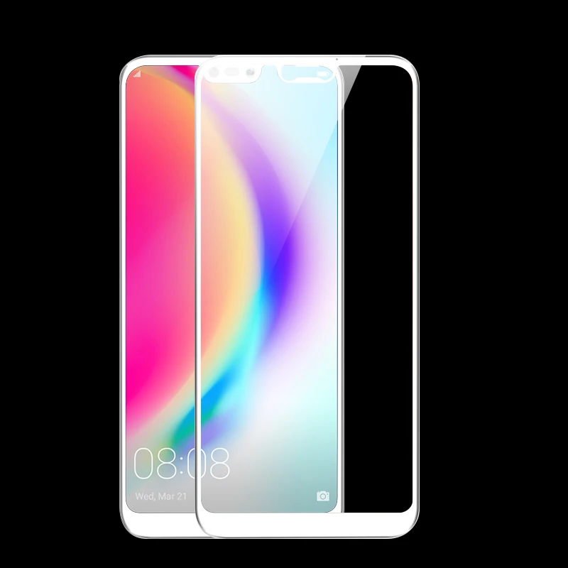 2.5D Full Cover Tempered Glass for Huawei P20 Lite Screen Protector Phone Film | Мобильные телефоны и аксессуары