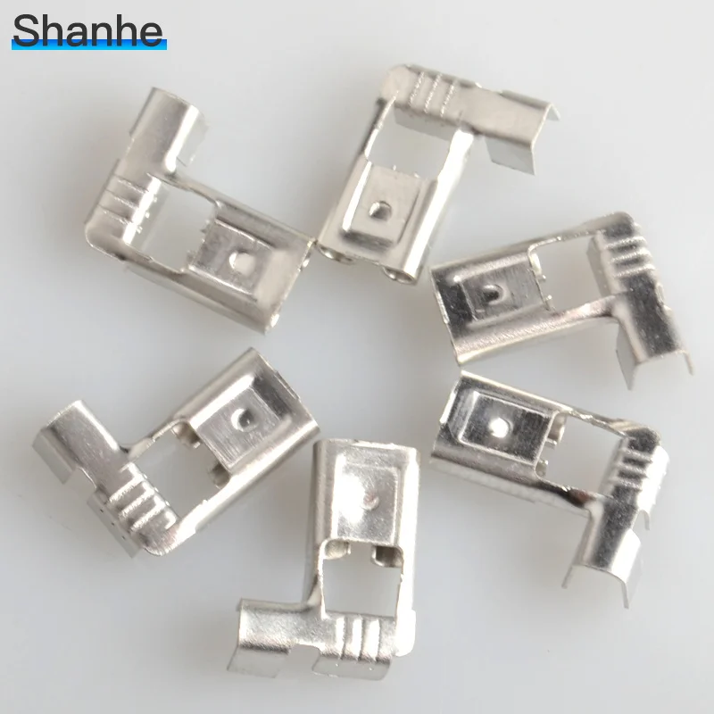 50 шт. обжимной клеммный разъем типа флага|crimp terminal spade connector|crimp spadespade connector |