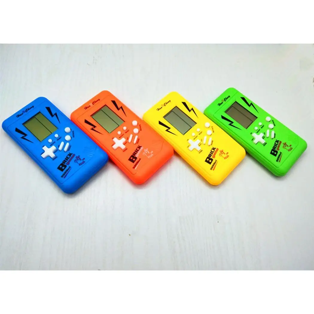 Классический тетрис ЖК электронный Забавный конструктор&gt 3 лет ручной 2