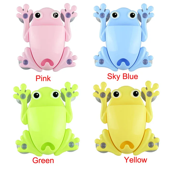 Удивительный милый мультяшный органайзер для ванной комнаты в виде лягушки|bathroom