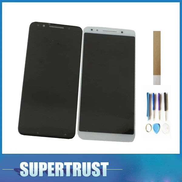 ЖК-дисплей и дигитайзер сенсорного экрана в сборе для Vodafone Smart N9 VFD-720 VFD720 черного