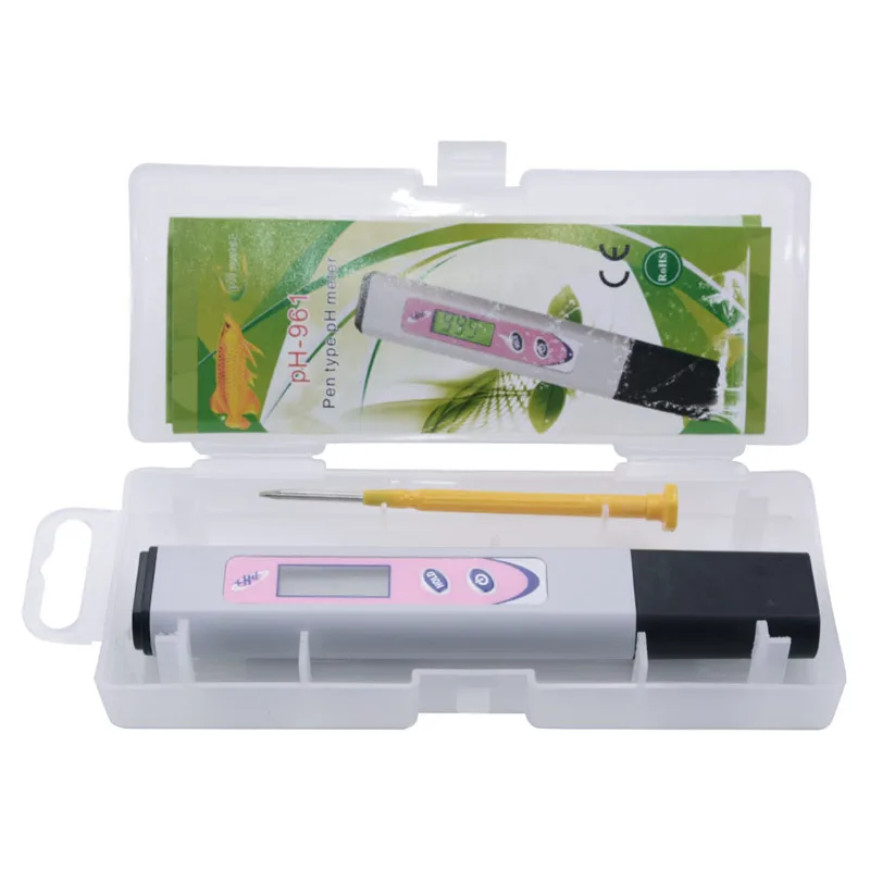Портативный PH метр Yieryi 961 с ЖК дисплеем ручка тестер для аквариума бассейна воды