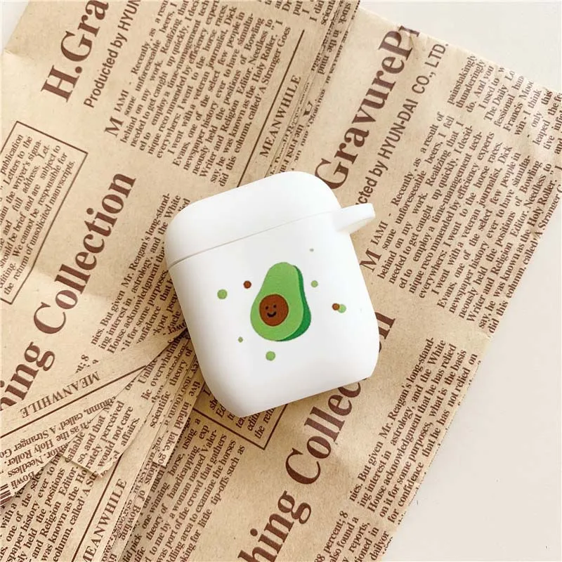 Модный чехол для наушников для Apple Airpods 1/2, чехол с милой надписью Love, Bluetooth, беспроводной чехол для наушников, мягкий силиконовый чехол для зарядки