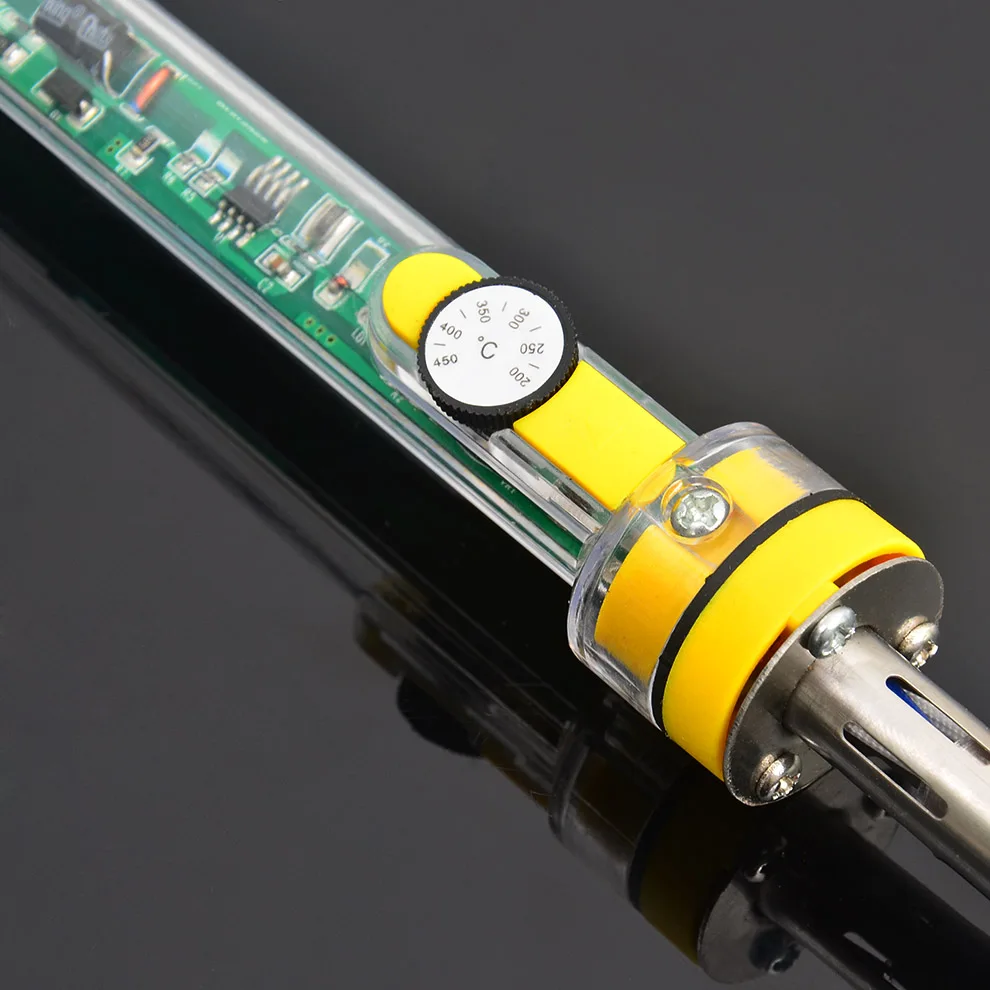 Паяльник Электрический прозрачный 60 Вт с контролем температуры|soldering iron head|iron
