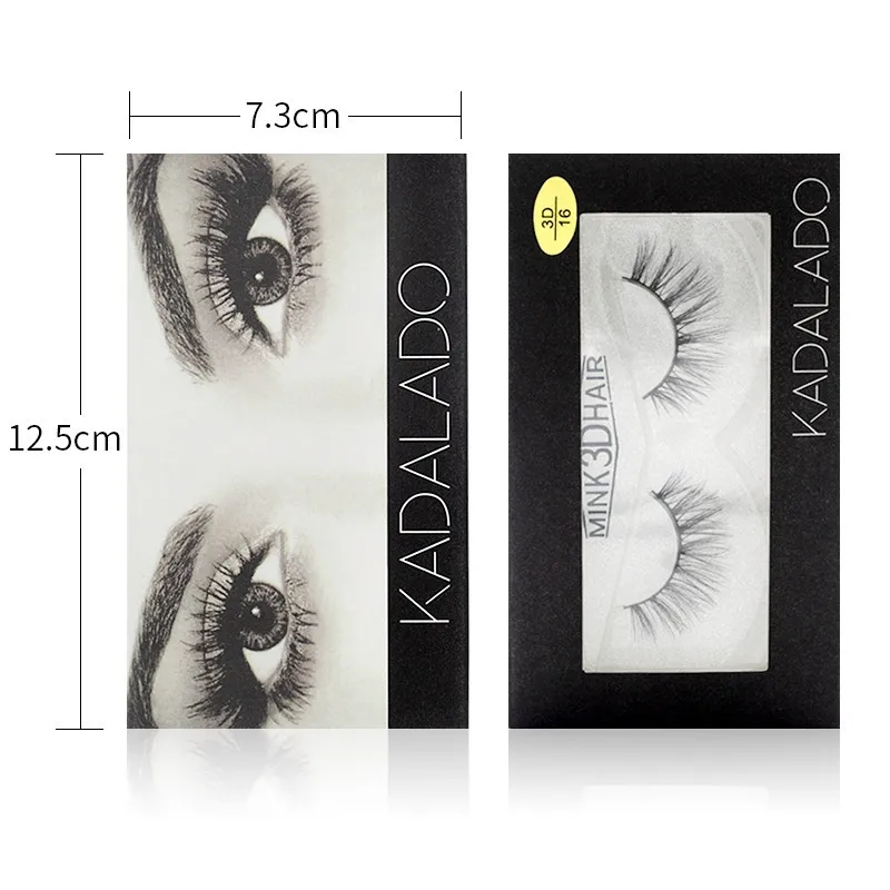 Накладные ресницы из искусственной норки пикантные натуральные густые длинные 3D