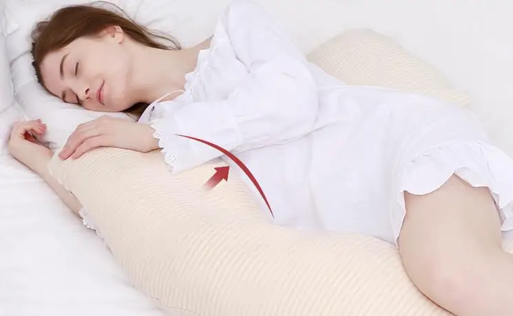 

Simple Solid h Type Pregnant Women Belly Body Pillow Pregnant Side Sleepers Pillow Breastfeeding Pillow Pregnant Bed Cushion