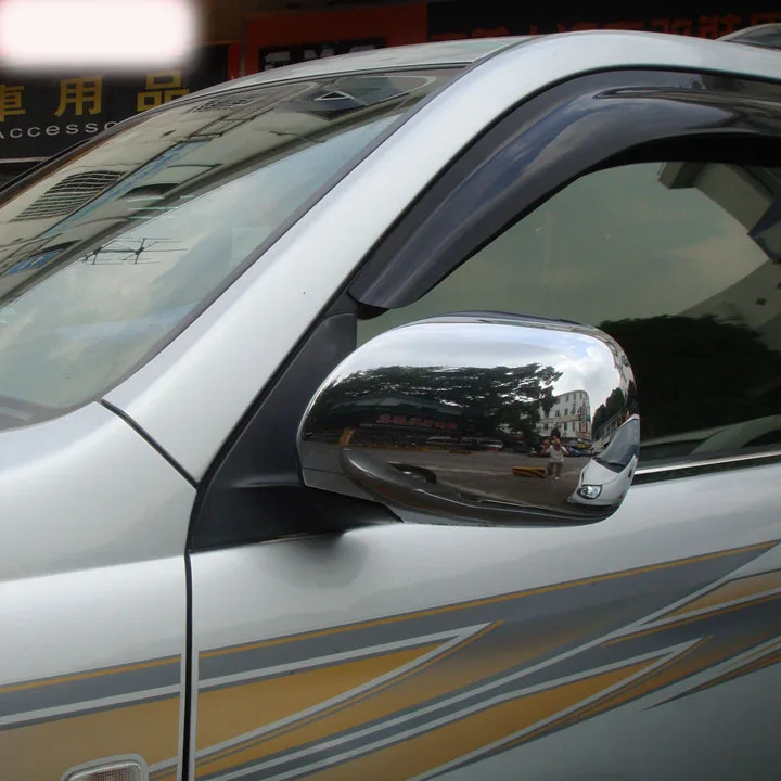 

Rear-view Side Mirror Cover Trims For Toyota Land Cruiser Prado FJ 120 Accessories